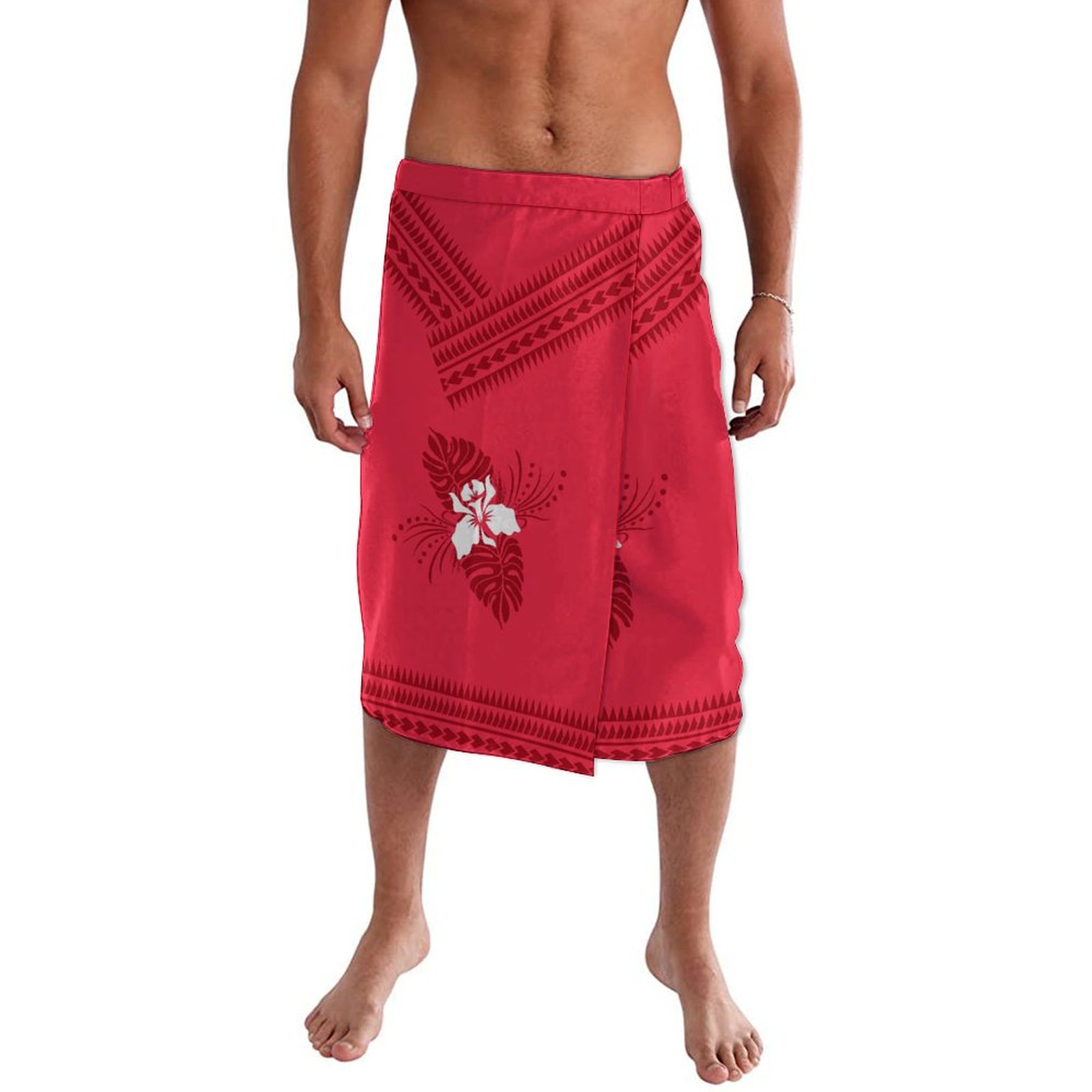 Sarong Men Wrap - Hawaiian Men'S Wrap Dress Polynesian Islands