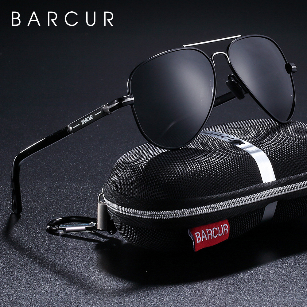 Sunglasses Aviator Polarized - BARCUR Polarized Mens Sunglasses Pilot Sun