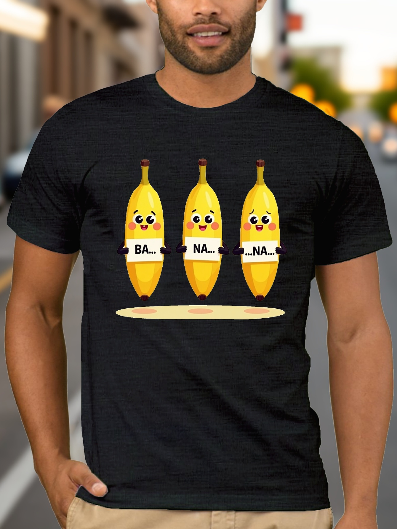 Funny Banana Halloween Graphic - Tee Graphic Print avaliação e preço