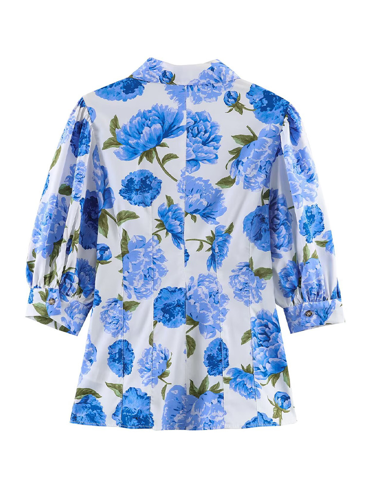 HH Women's Summer Fashion Lape - Resort Shirt Floral avaliação e preço