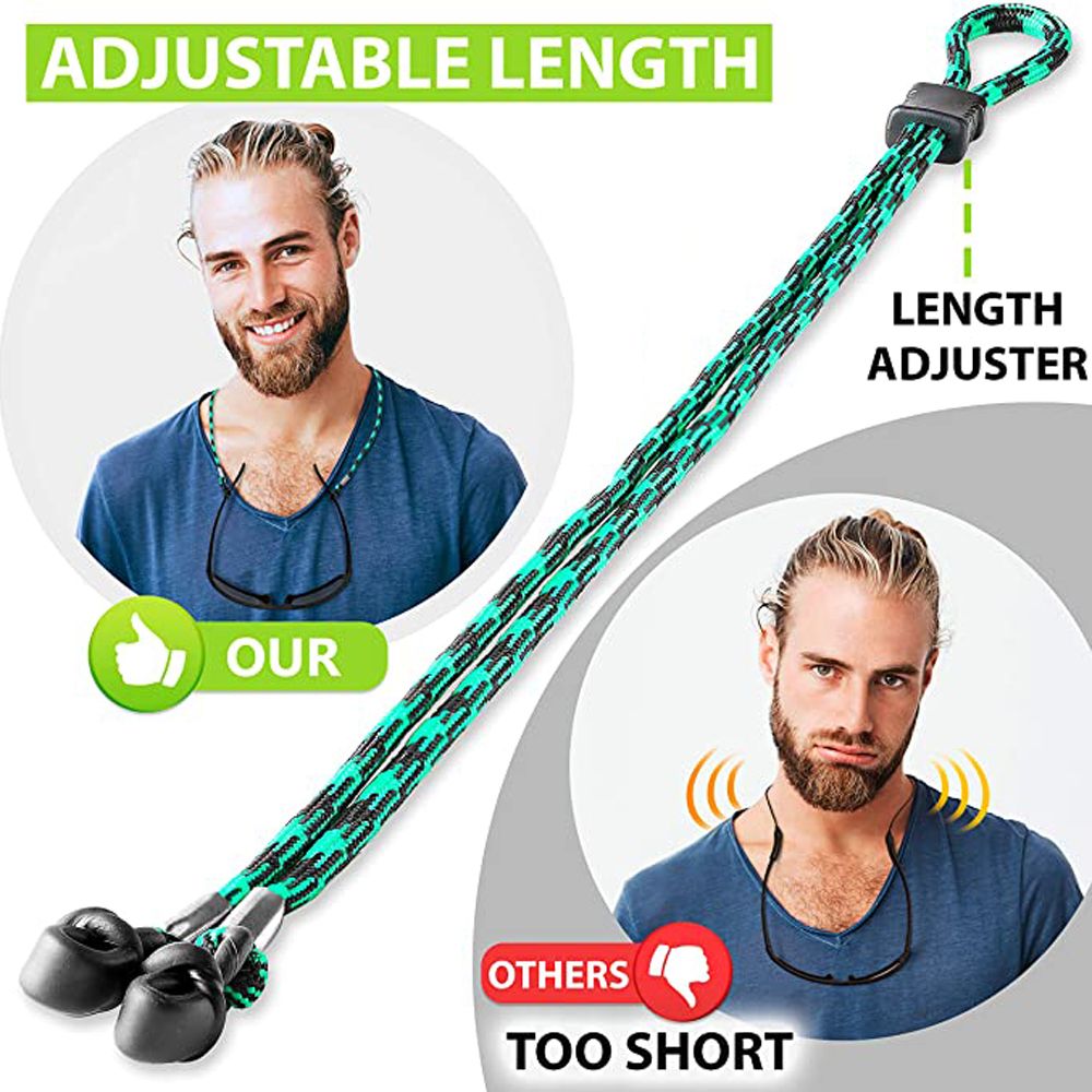 Women Men Sports Glasses Chain - Sunglass Retainer Cord avaliação e preço