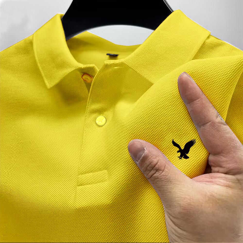 Summer New POLO Shirt Men's La - Polo Shirt Pique avaliação e preço