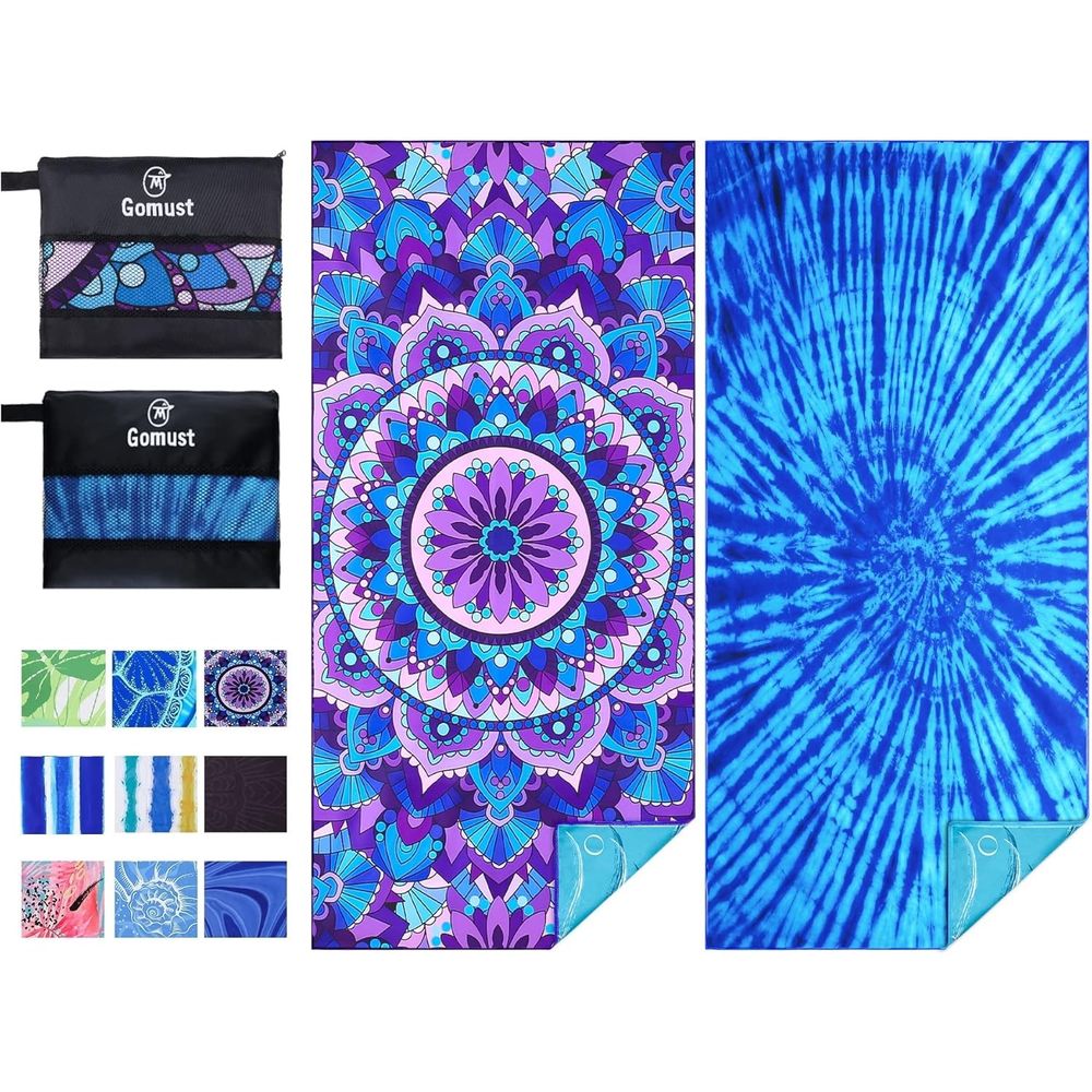 Lightweight Oversized 71x32 Be - Beach Towel Large avaliação e preço