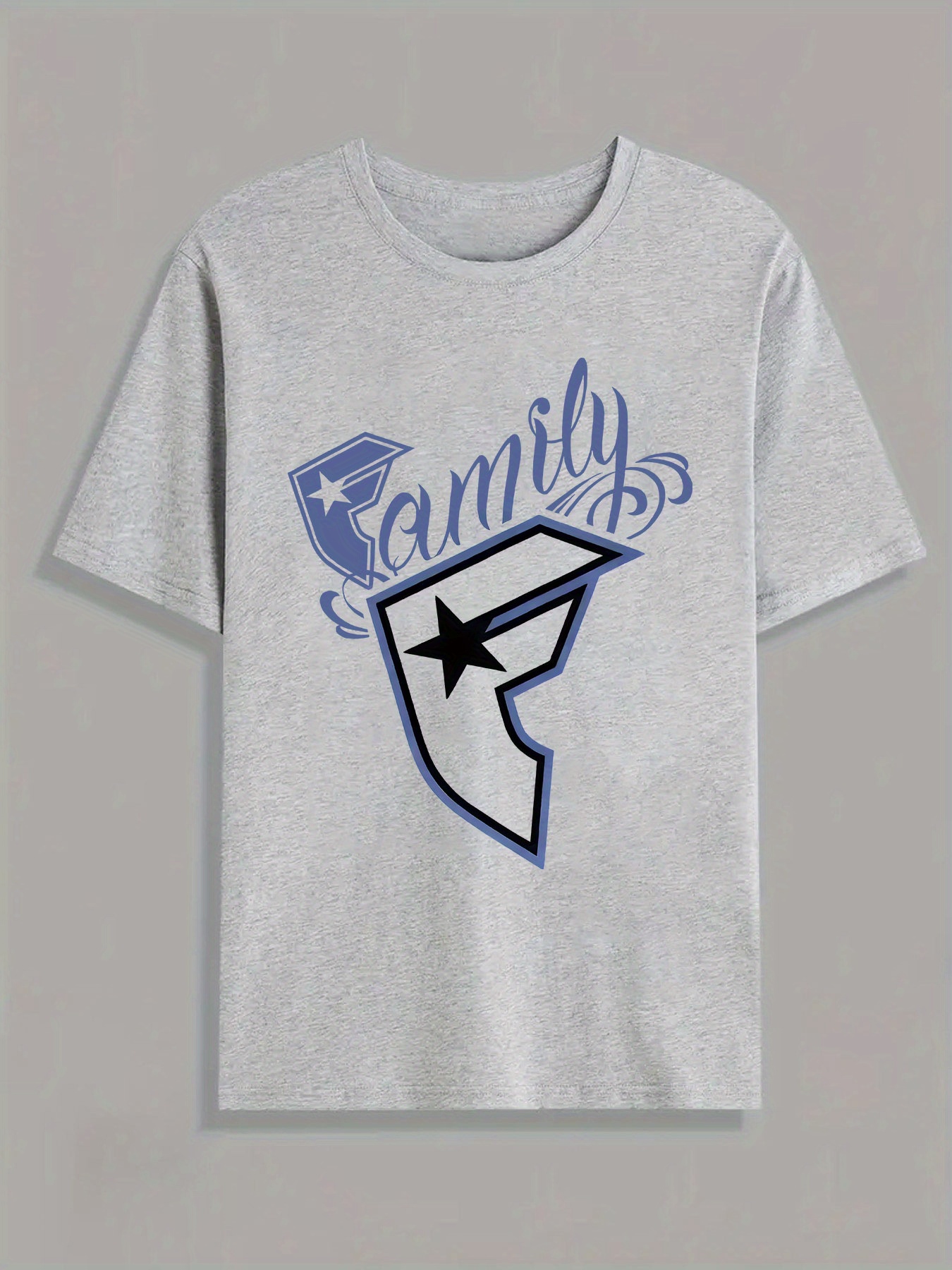 Men's Casual T-Shirt Family Gr - Linen Shirt Breathable avaliação e preço