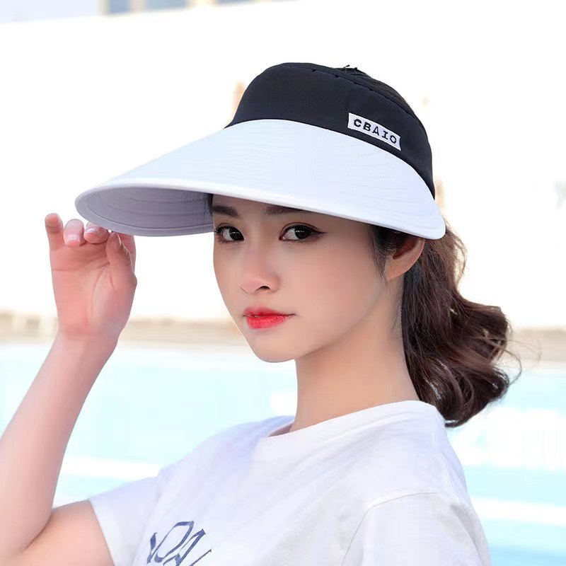 2024 NEW women summer sun viso - Packable Hat Nylon avaliação e preço