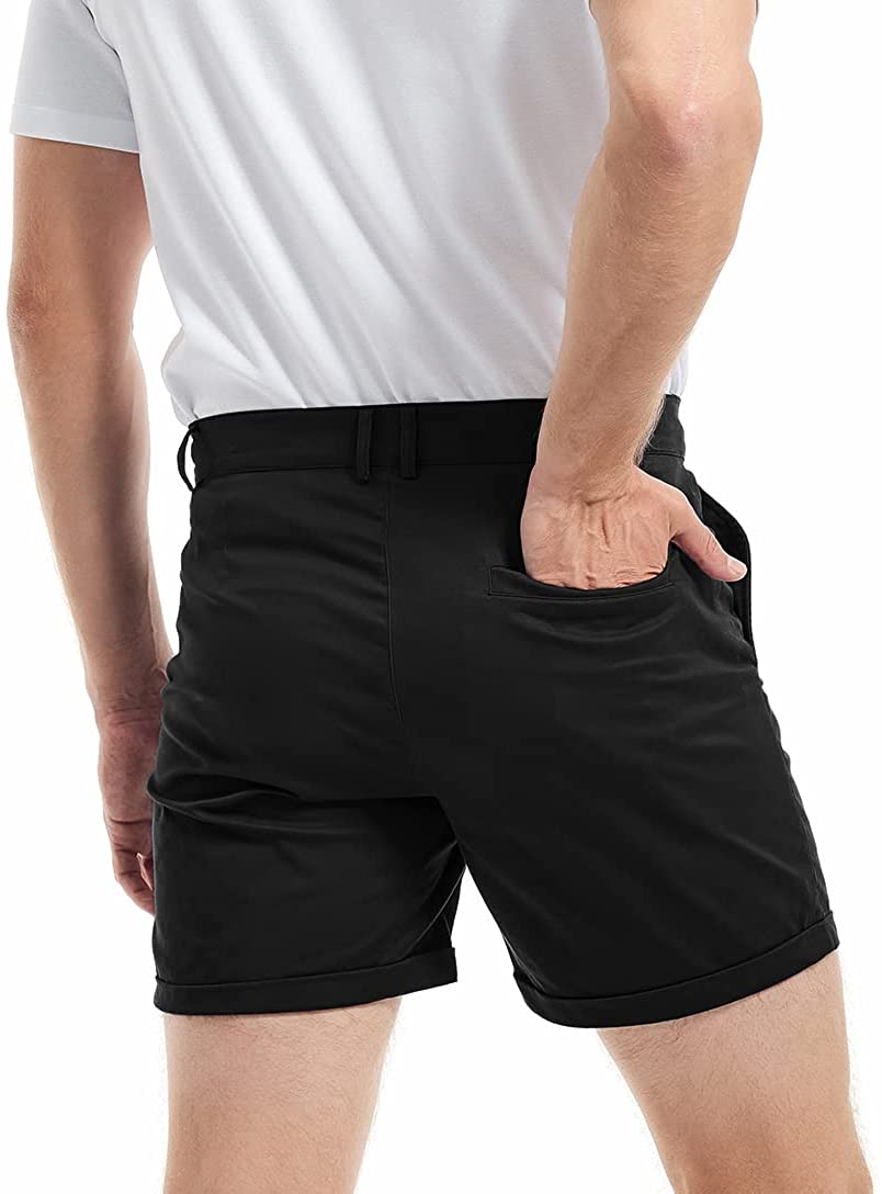 AIMPACT Men's Summer Slim-fit  - Shorts Chino Slim avaliação e preço