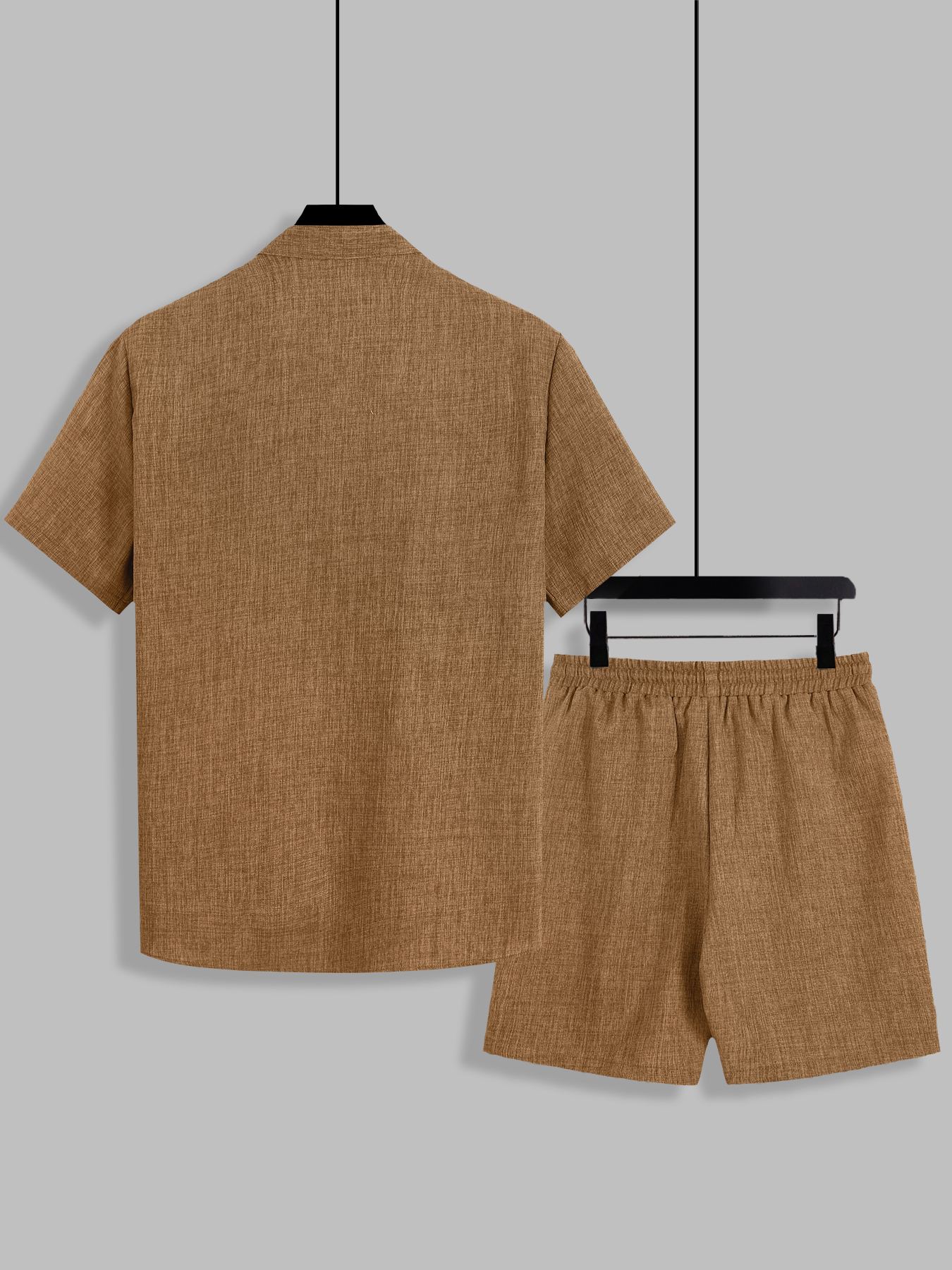 Summer Men's Cotton Linen Text - Linen Shirt Breathable avaliação e preço