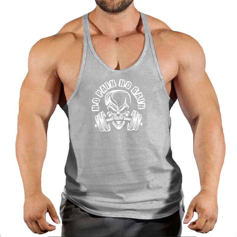 New Hot Sale Mens Printed Tank - Tank Top Muscle avaliação e preço