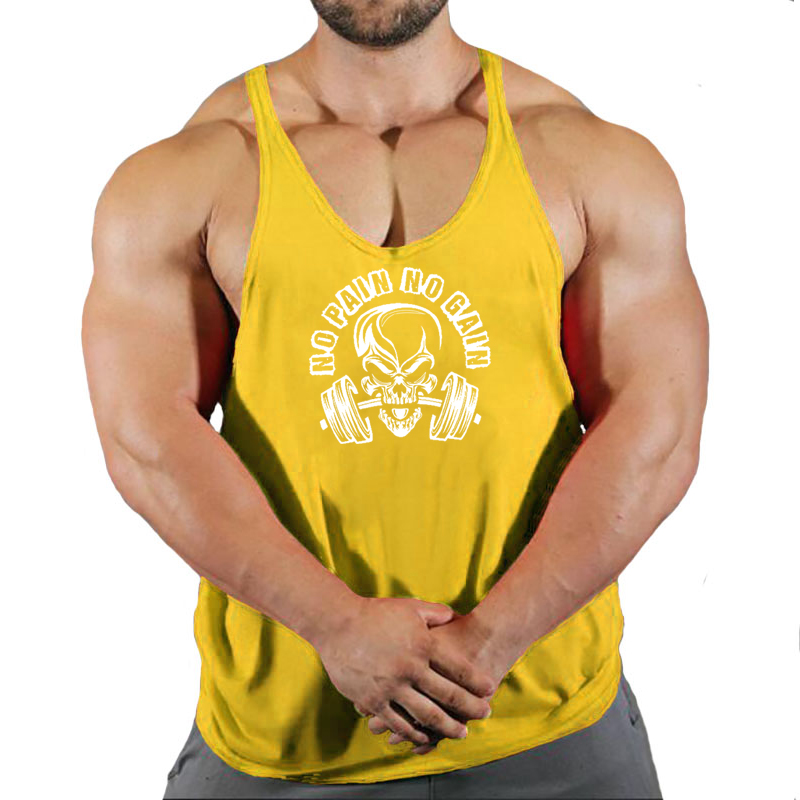 New Hot Sale Mens Printed Tank - Tank Top Muscle avaliação e preço