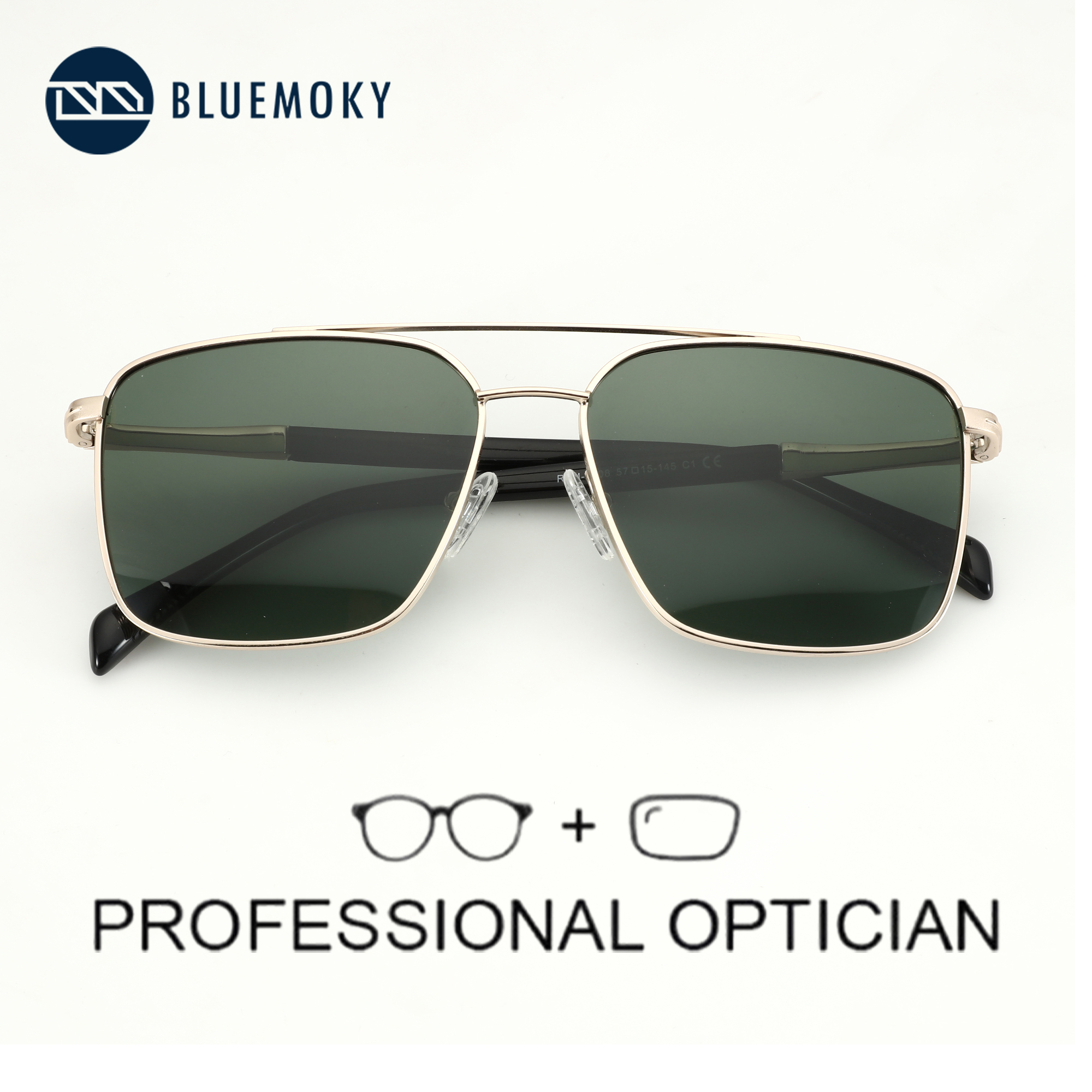 BLUEMOKY L Size Fashion Metal  - Sunglasses Aviator Polarized avaliação e preço