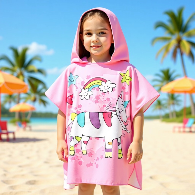Large Size Children's Soft Qui - Beach Towel Large avaliação e preço