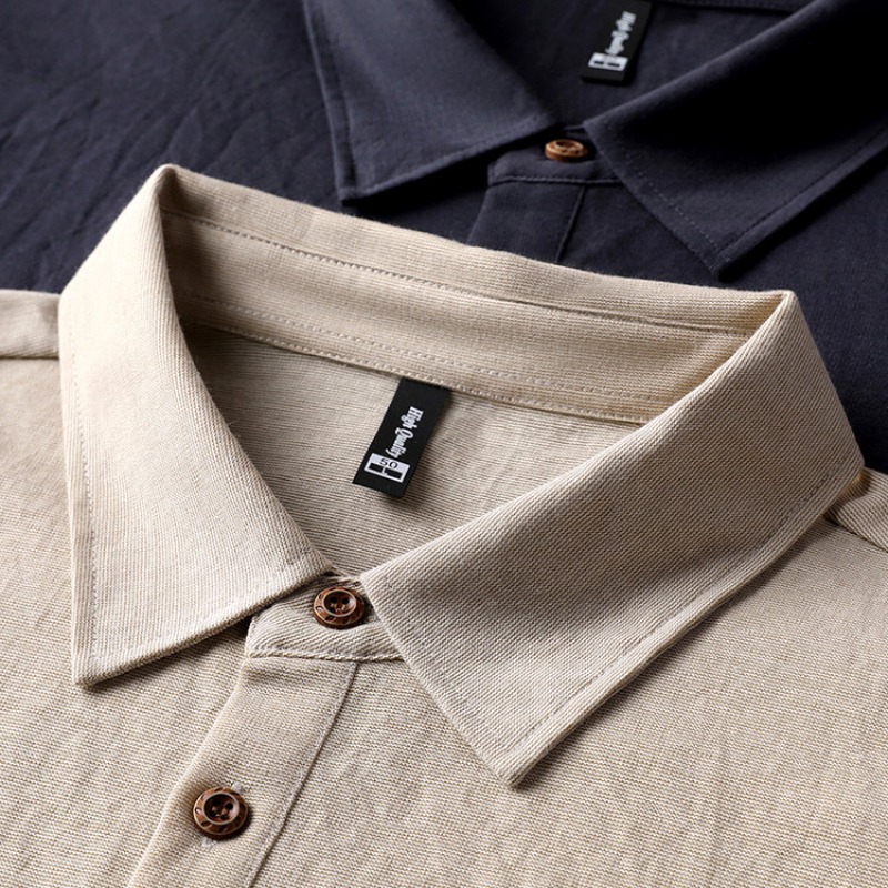 2026 New Men's Short Sleeve Po - Polo Shirt Pique avaliação e preço