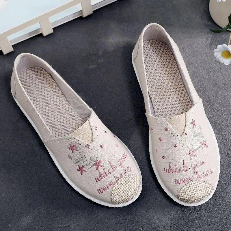 Kawaii Slip on Round Toe Cute  - Espadrille Slip On avaliação e preço