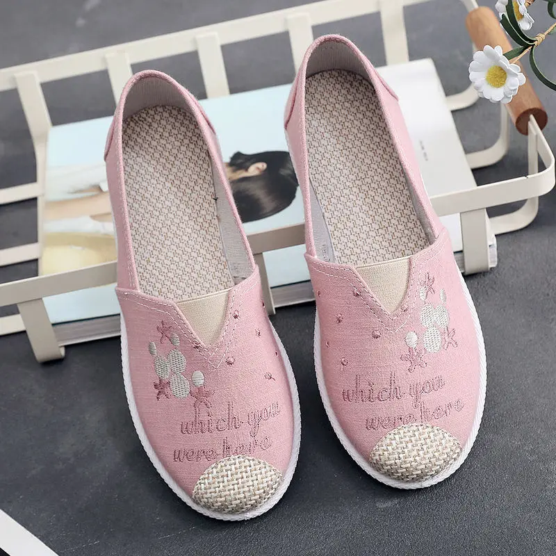 Kawaii Slip on Round Toe Cute  - Espadrille Slip On avaliação e preço