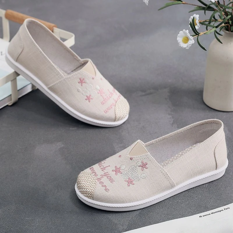 Kawaii Slip on Round Toe Cute  - Espadrille Slip On avaliação e preço
