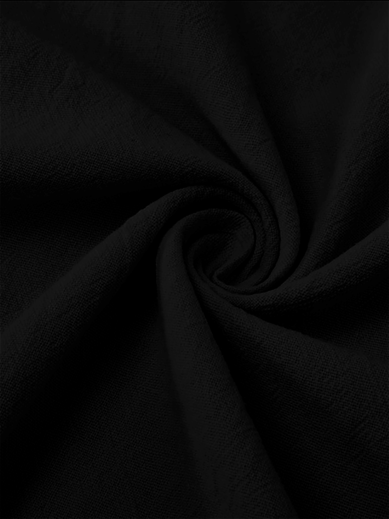 Elegant Black Henley Short-Sle - Linen Shirt Breathable avaliação e preço