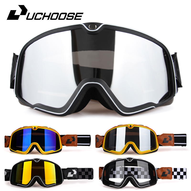 Bicycle Goggles Leather Windsh - Sunglass Retainer Cord avaliação e preço