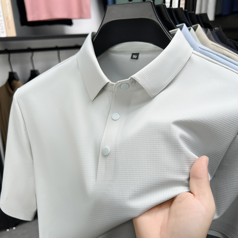 Summer Short Sleeve T-Shirt -  - Polo Shirt Pique avaliação e preço