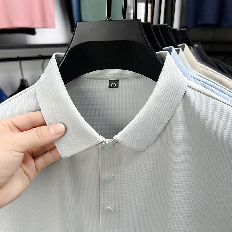 Summer Short Sleeve T-Shirt -  - Polo Shirt Pique avaliação e preço