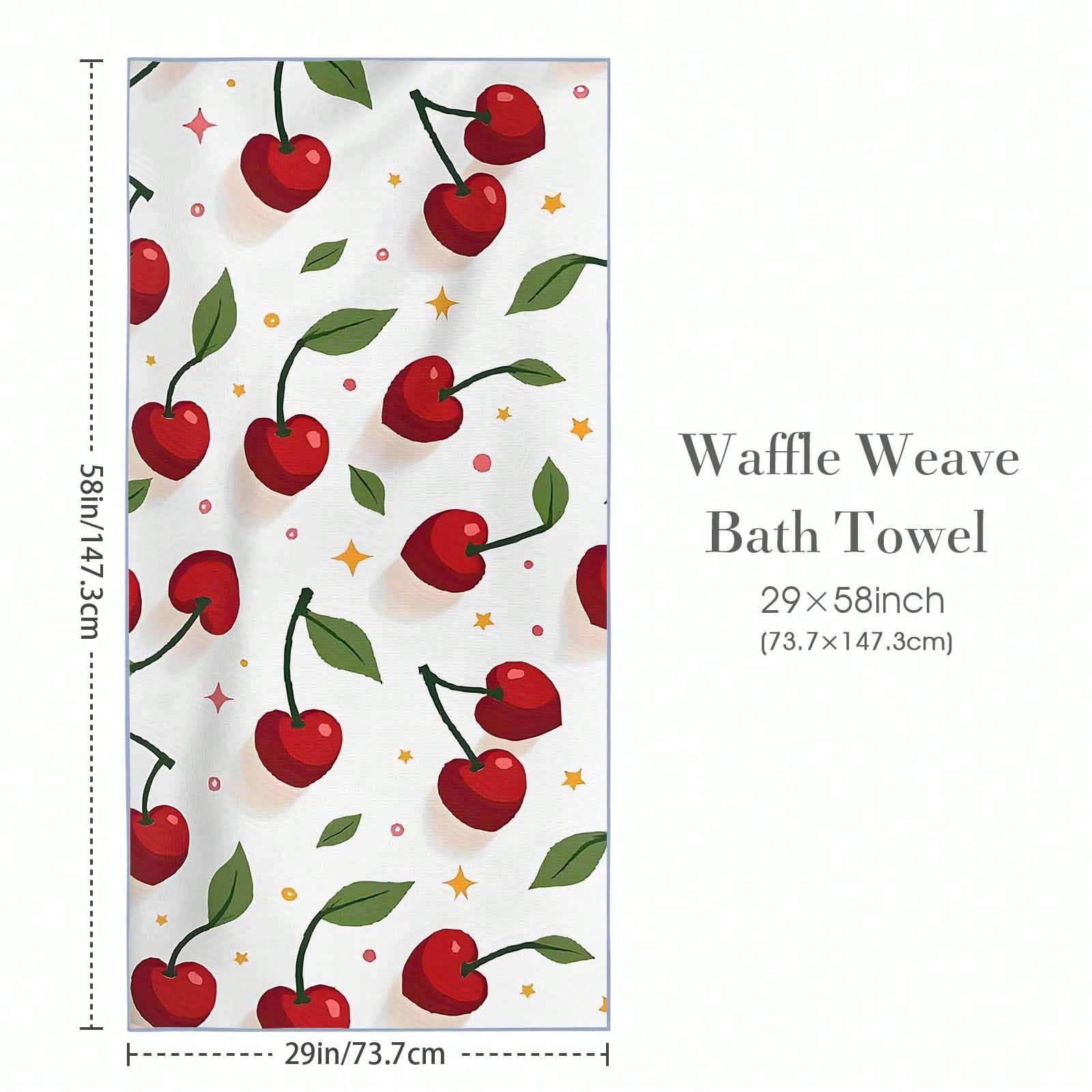 1Pack Hawaii Theme Waffle Knit - Beach Towel Large avaliação e preço