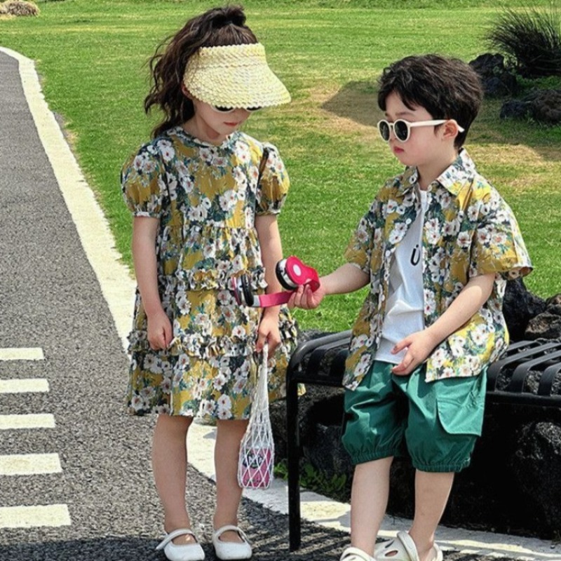 Vintage Floral Short Sleeve Sh - Resort Shirt Floral avaliação e preço