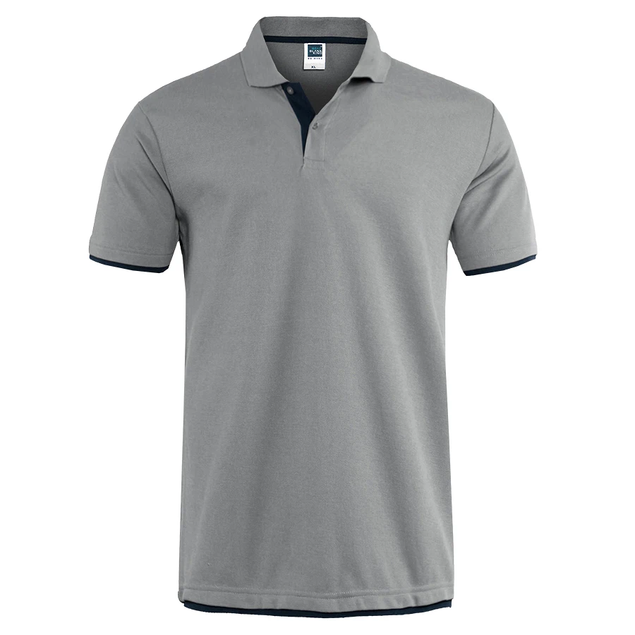 95% Cotton T Shirt Men Summer  - Polo Shirt Pique avaliação e preço