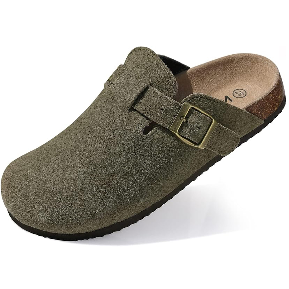 Classic Beach Shoes Men's Sued - Flip Flop Leather Men avaliação e preço