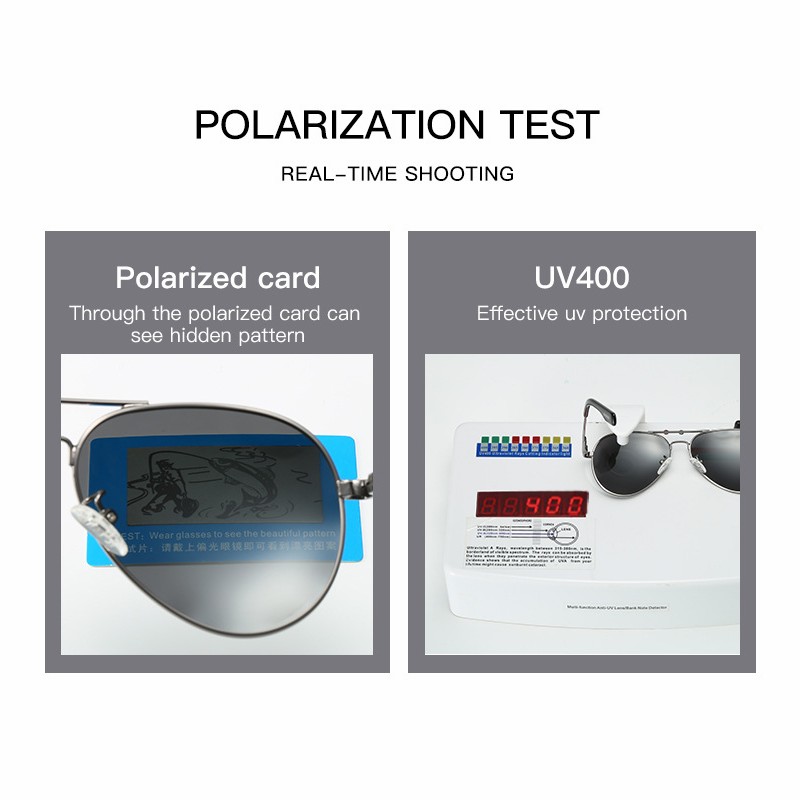 MYT_0297 Men and women polariz - Sunglasses Aviator Polarized avaliação e preço