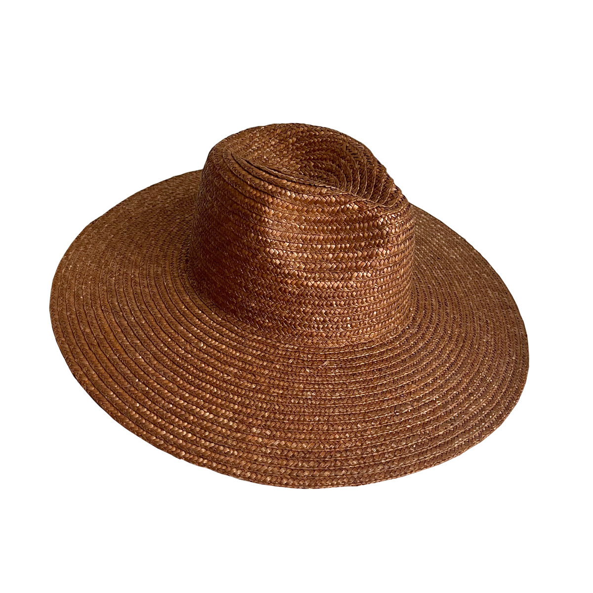 Large Brim Panama Straw Hat Fo - Bucket Hat Straw avaliação e preço