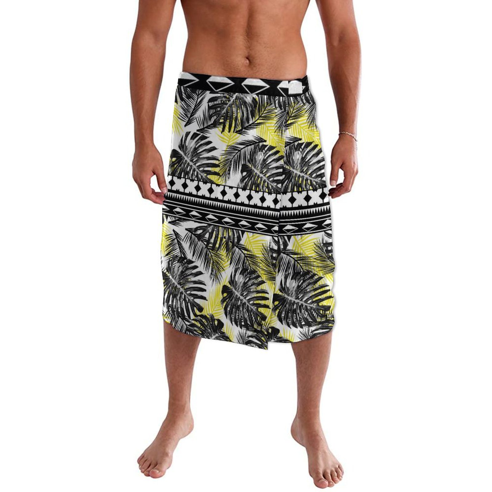 Hot Hawaiian Ethnic Style Men' - Sarong Men Wrap avaliação e preço