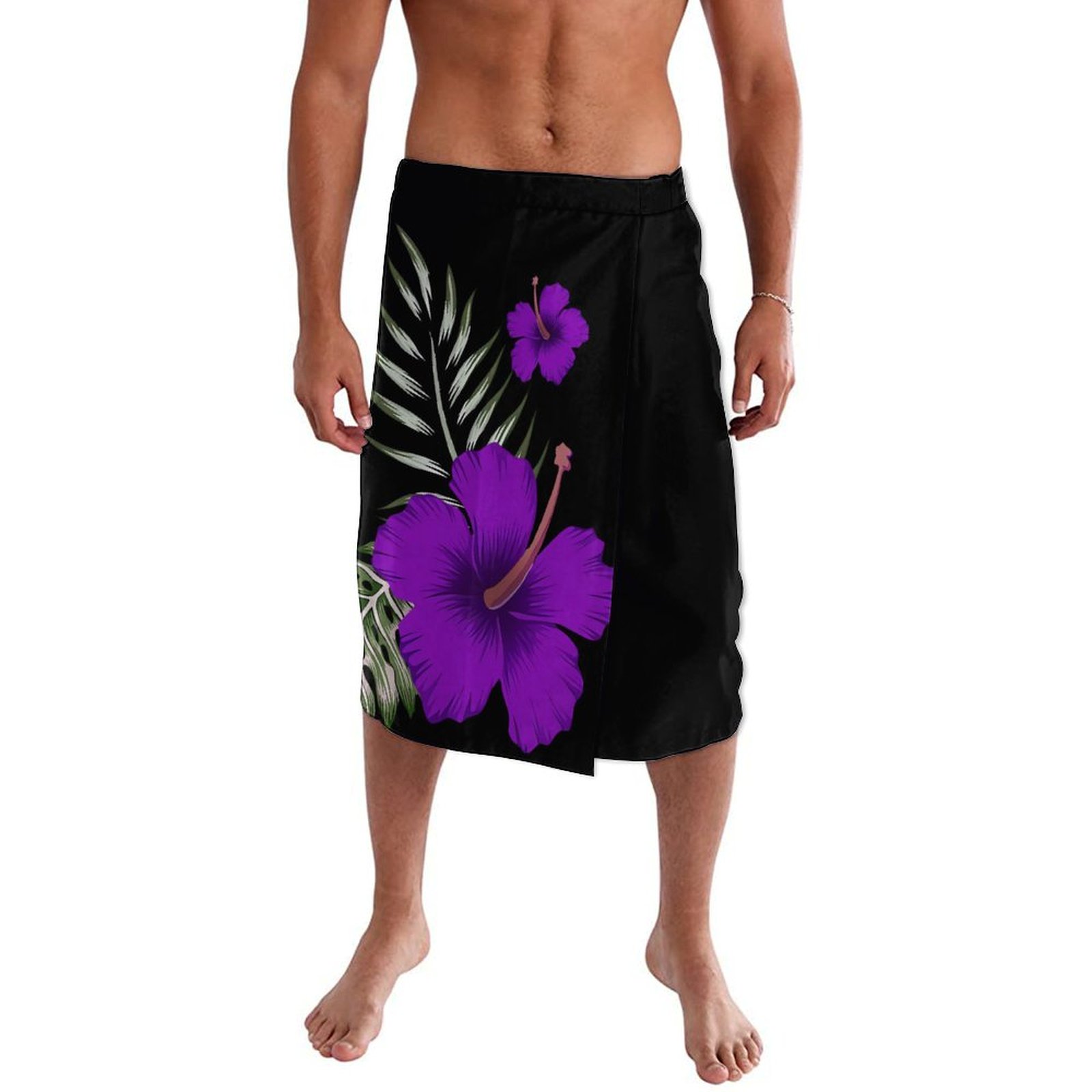 Hot Hawaiian Ethnic Style Men' - Sarong Men Wrap avaliação e preço