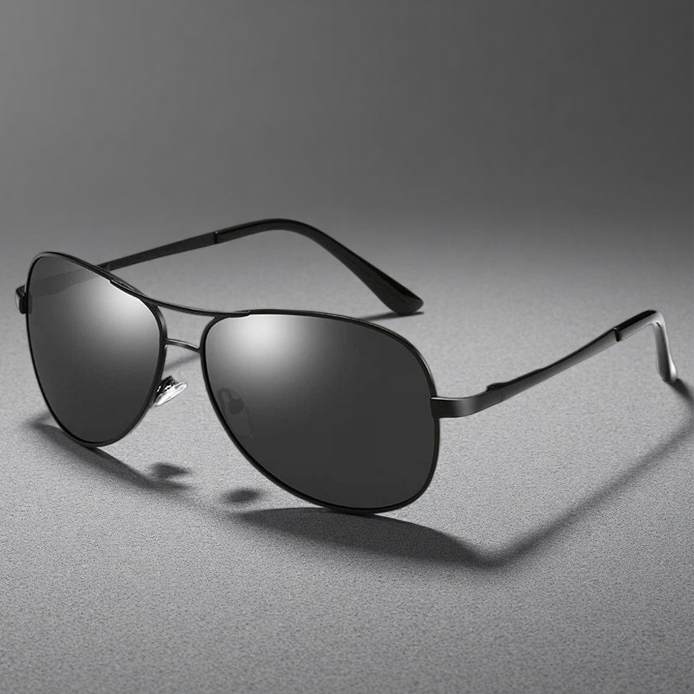 Classic Pilot Polarized Sungla - Sunglasses Aviator Polarized avaliação e preço