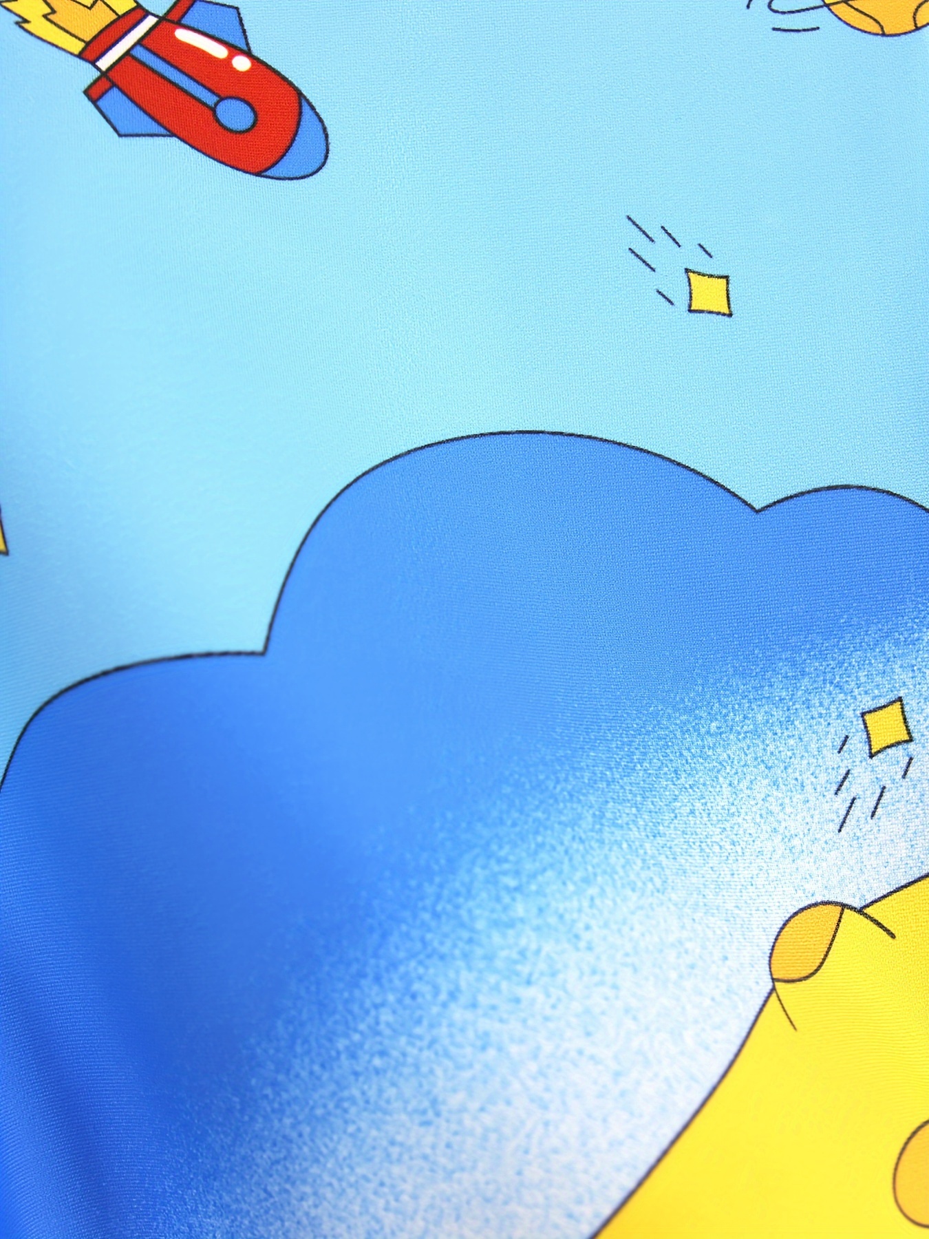 Cartoon Astronaut Pattern Quic - Swim Trunk Quick Dry avaliação e preço