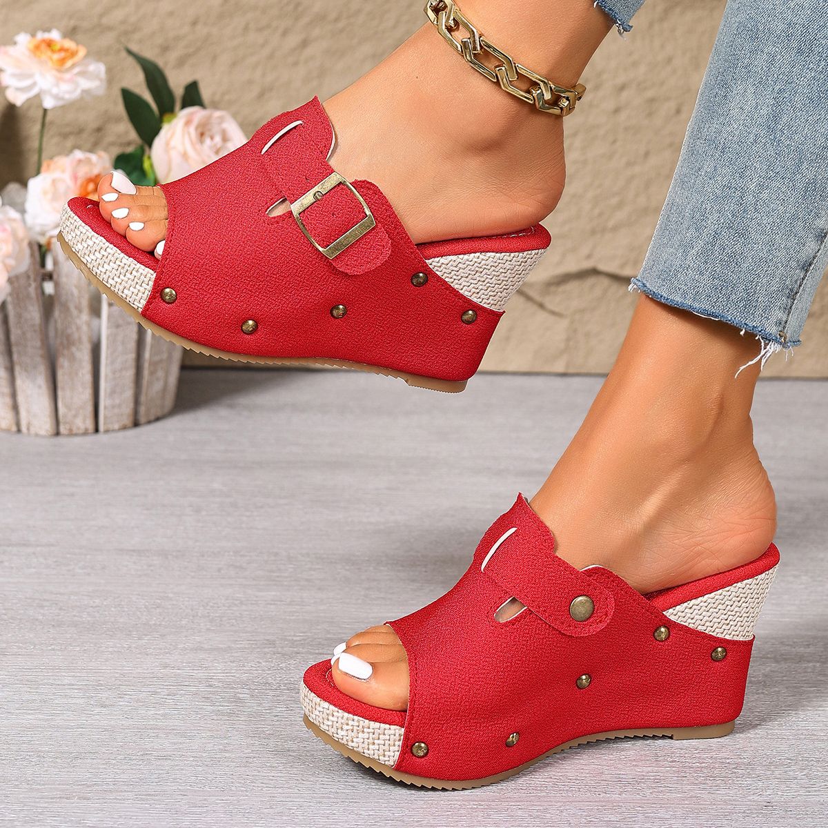 Summer Women's Espadrille Wedg - Espadrille Slip On avaliação e preço