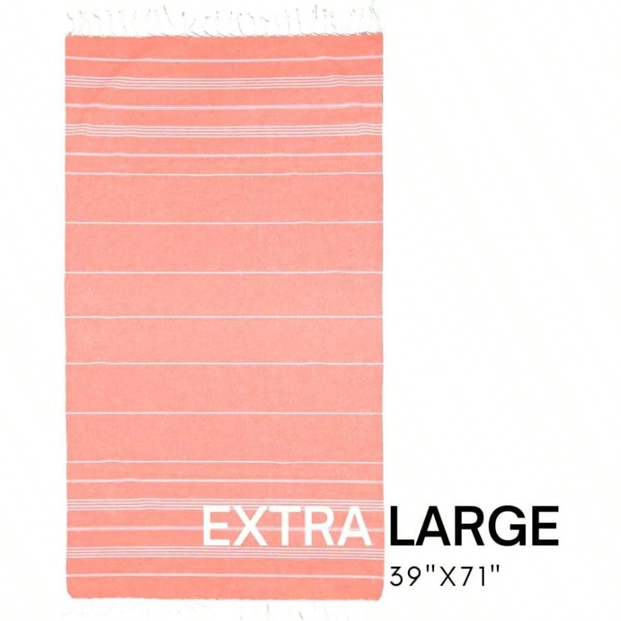 Turkish Beach Towel With Trave - Beach Towel Large avaliação e preço