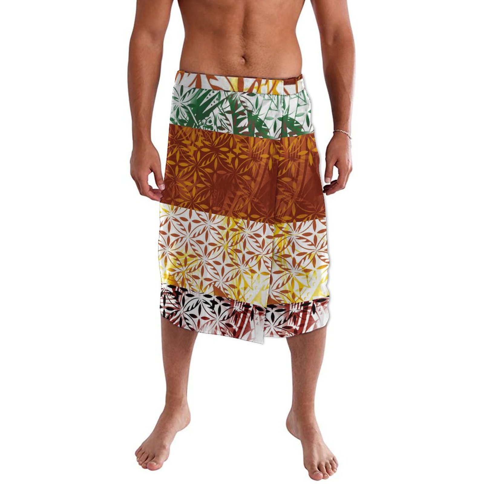 Hawaiian Men'S Wrap Dress Poly - Sarong Men Wrap avaliação e preço