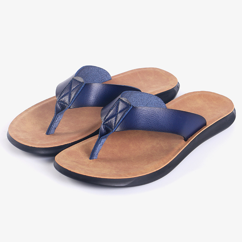 38-47 New Italian Leather Flip - Flip Flop Leather Men avaliação e preço