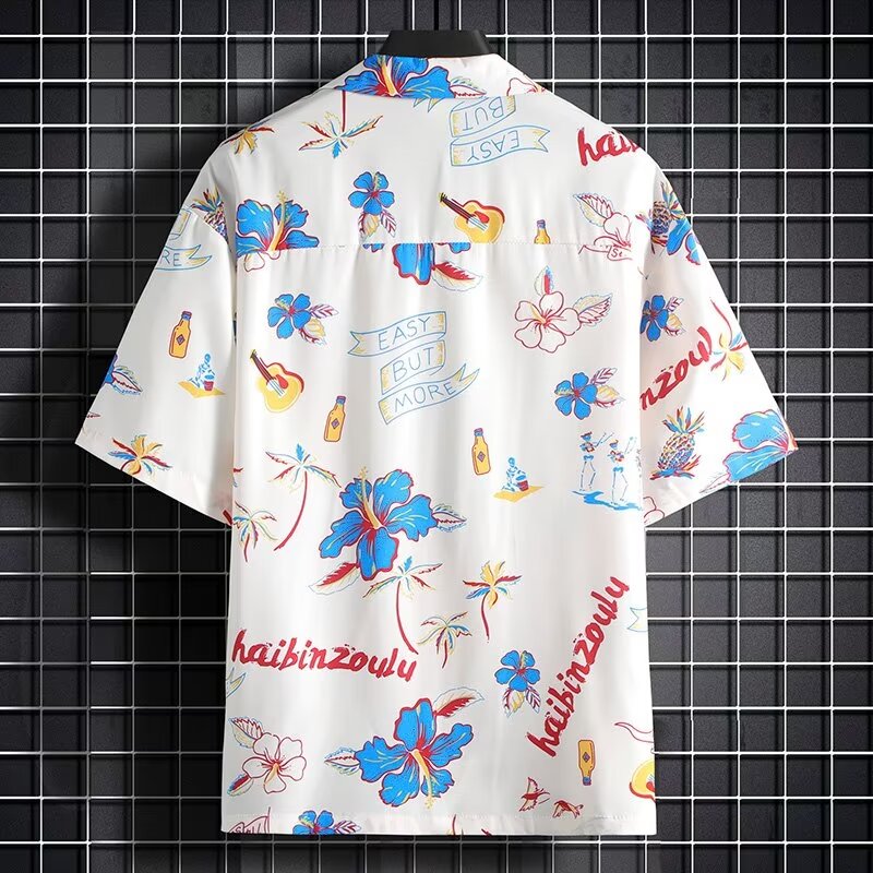 Resort Casual Short-Sleeved Sh - Resort Shirt Floral avaliação e preço