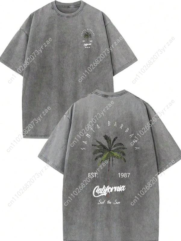 Retro Wash Santa Barbara Tshir - Linen Shirt Breathable avaliação e preço