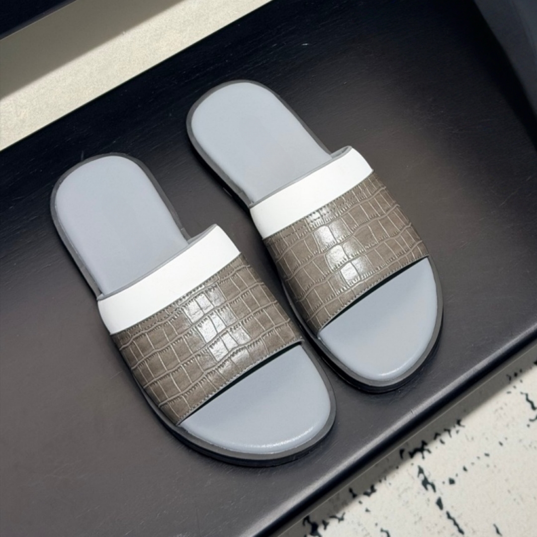 Handmade Cowhide Sandals Luxur - Flip Flop Leather Men avaliação e preço