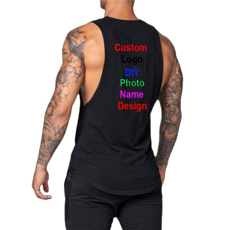 DIY Customized Logo Brand Gym  - Tank Top Muscle avaliação e preço