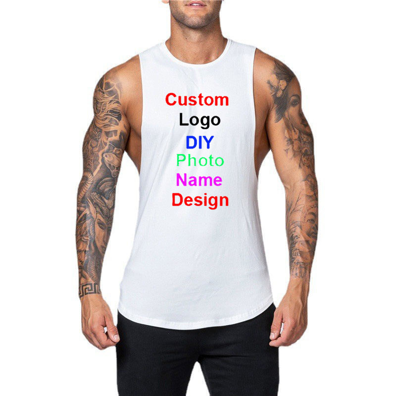 DIY Customized Logo Brand Gym  - Tank Top Muscle avaliação e preço