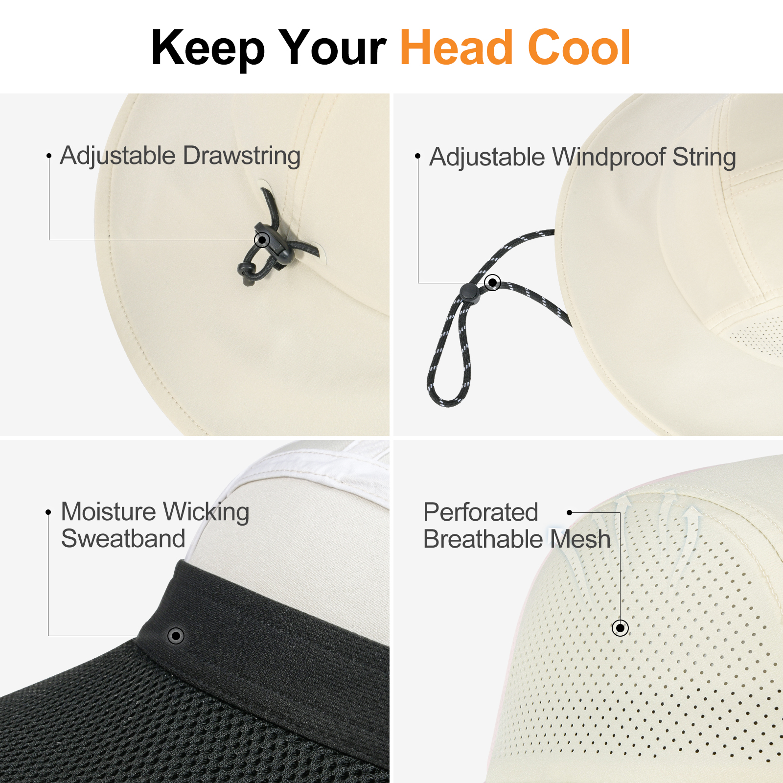 FEINION Women's Lightweight Su - Packable Hat Nylon avaliação e preço