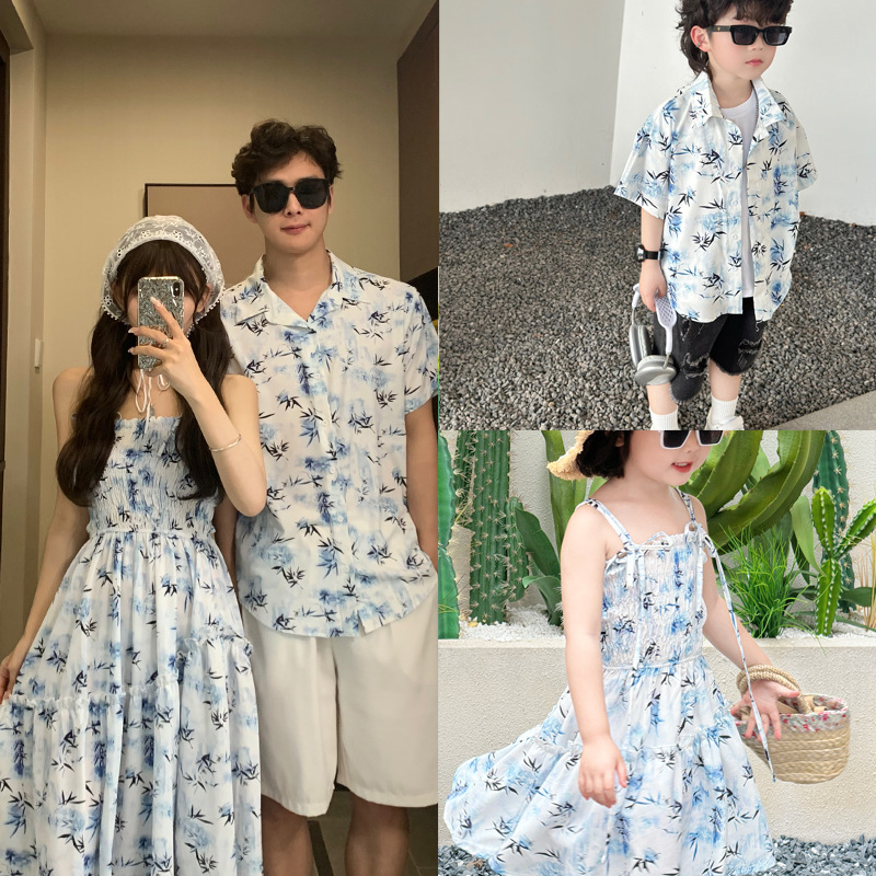 Resort Couple Look Parents and - Resort Shirt Floral avaliação e preço