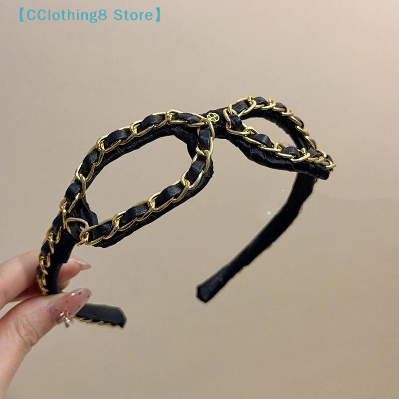 Vintage Chain Leather Headband - Sunglass Retainer Cord avaliação e preço