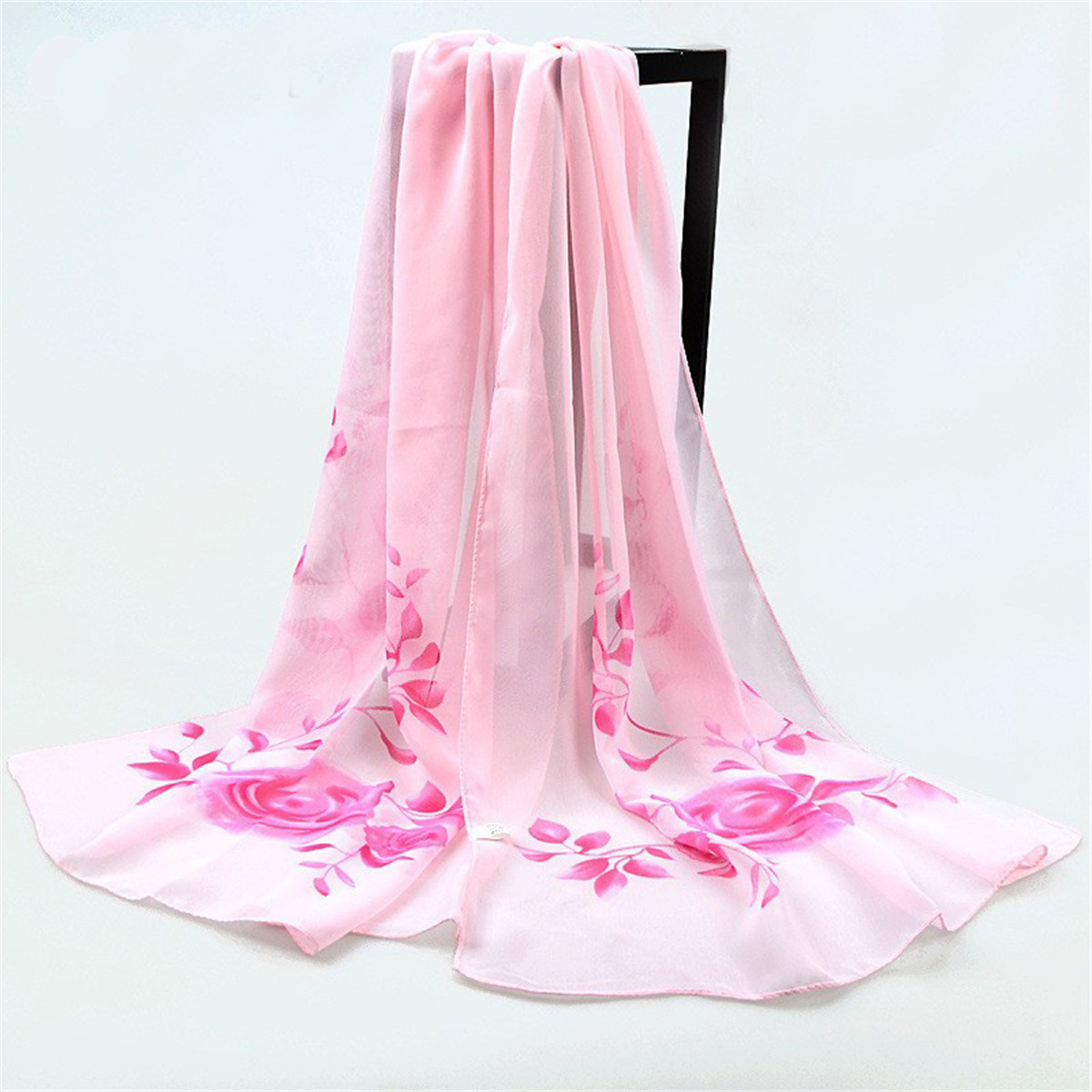1pcs Chiffon Scarf Simple Eleg - Beach Towel Large avaliação e preço