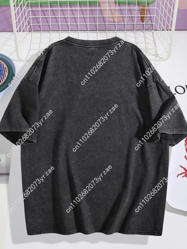 SAINT Retro Tshirt Man Woman H - Linen Shirt Breathable avaliação e preço