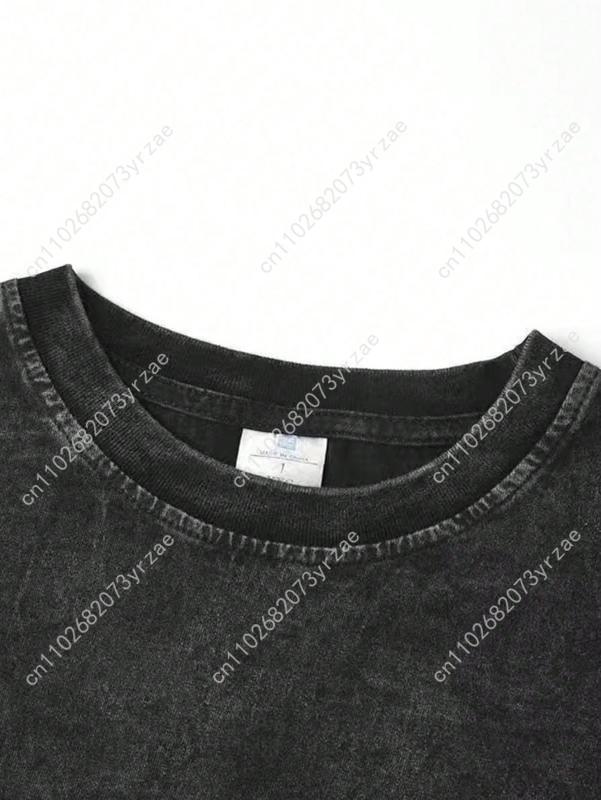 SAINT Retro Tshirt Man Woman H - Linen Shirt Breathable avaliação e preço