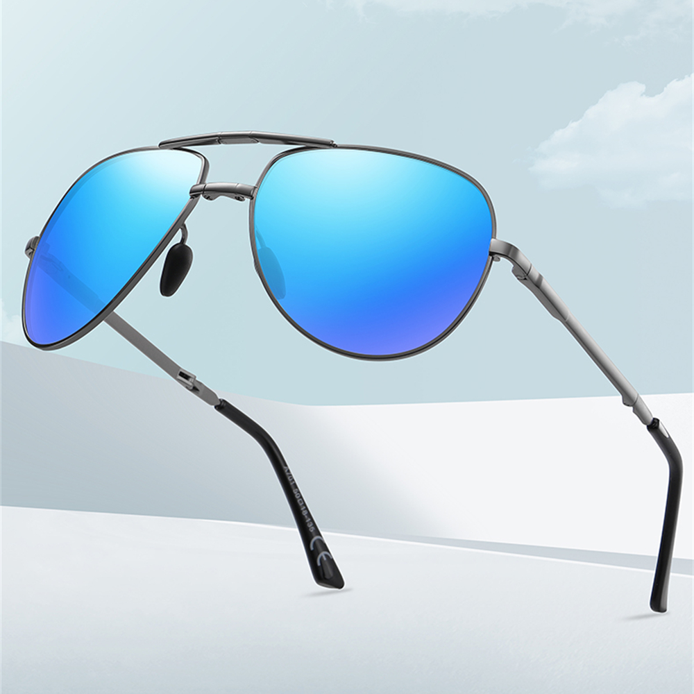 VIVIBEE Metal Pilot Black Fold - Sunglasses Aviator Polarized avaliação e preço