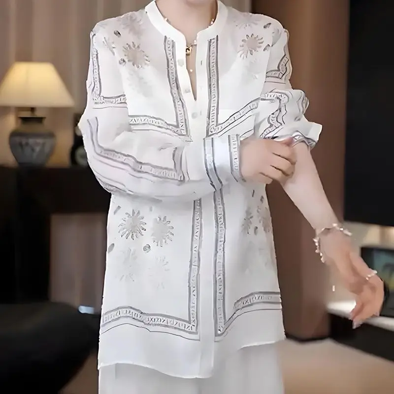Women New Design Loose Tempera - Resort Shirt Floral avaliação e preço